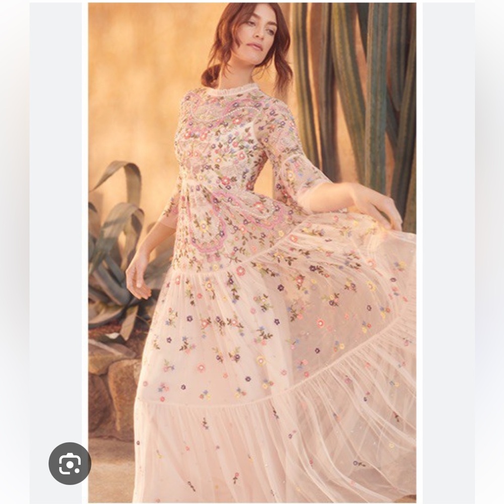 Needle & Thread Dragonfly Garden Maxi Dress